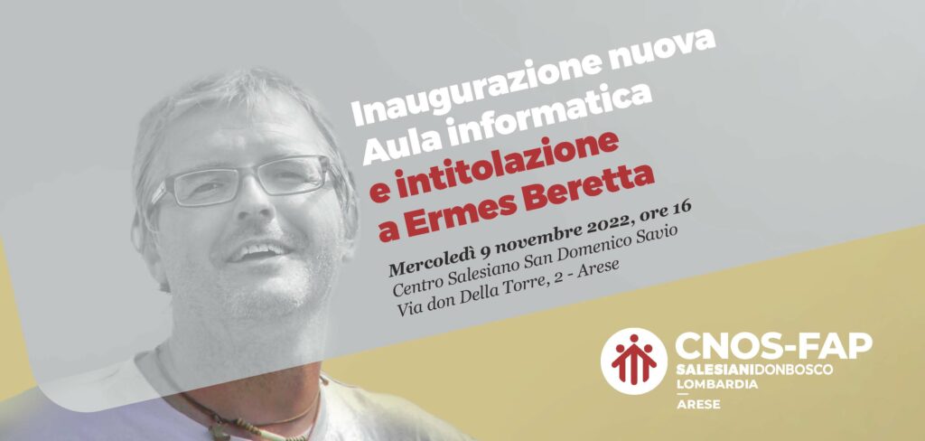 Inaugurazione Aula informatica Ermes Beretta