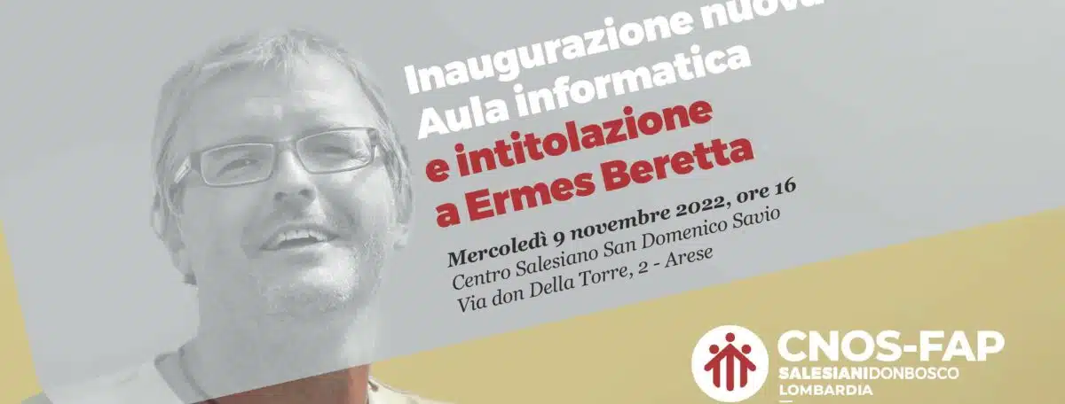 Inaugurazione Aula informatica Ermes Beretta