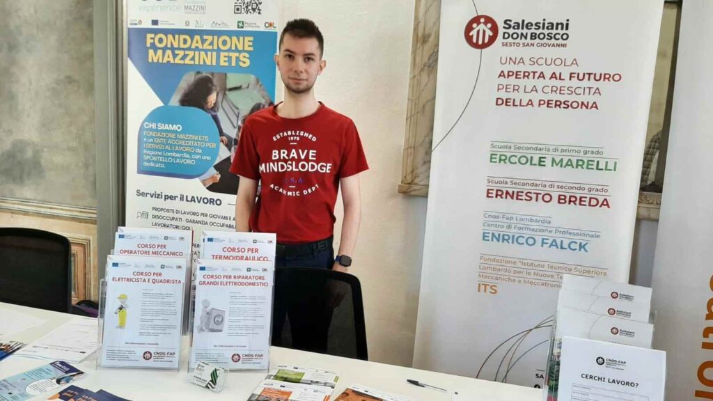 CNOS FAP Regione Lombardia presente al Job Day di Cinisello Balsamo