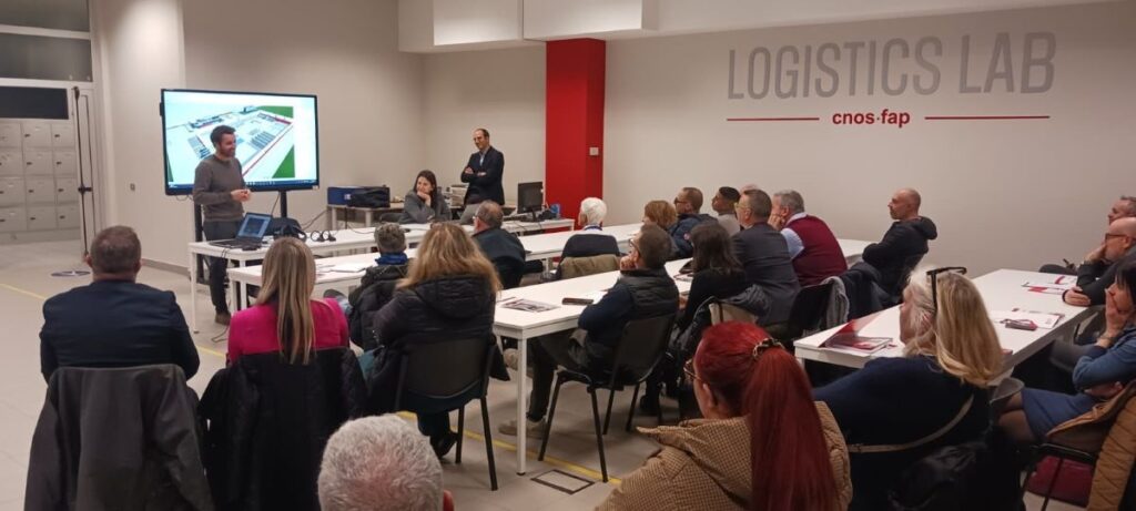 CNOS-FAP Treviglio e il suo nuovo LogisticsLAB con FlexSim